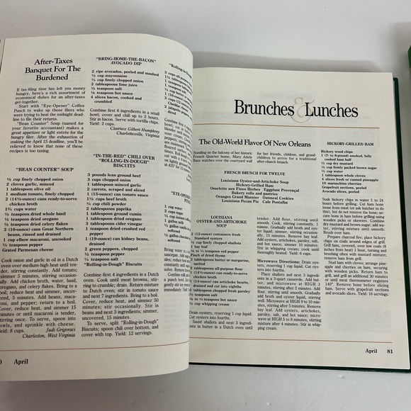 Southern Living Annual Recipes 1980 & 1992 / 100s of Vintage Recipes - Picture 13 of 15